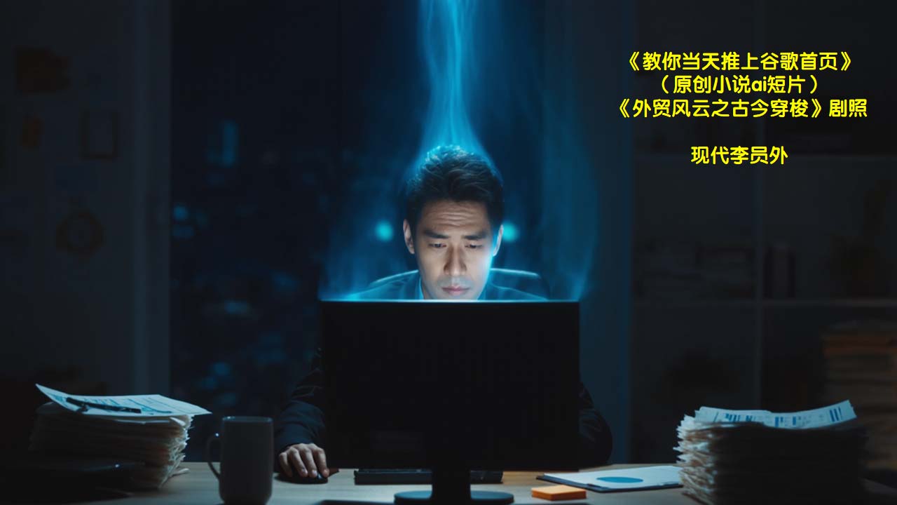 陈金凌：教你1天制作1套11集外贸创业原创古今穿越小说ai短片《外贸风云之古今穿梭》